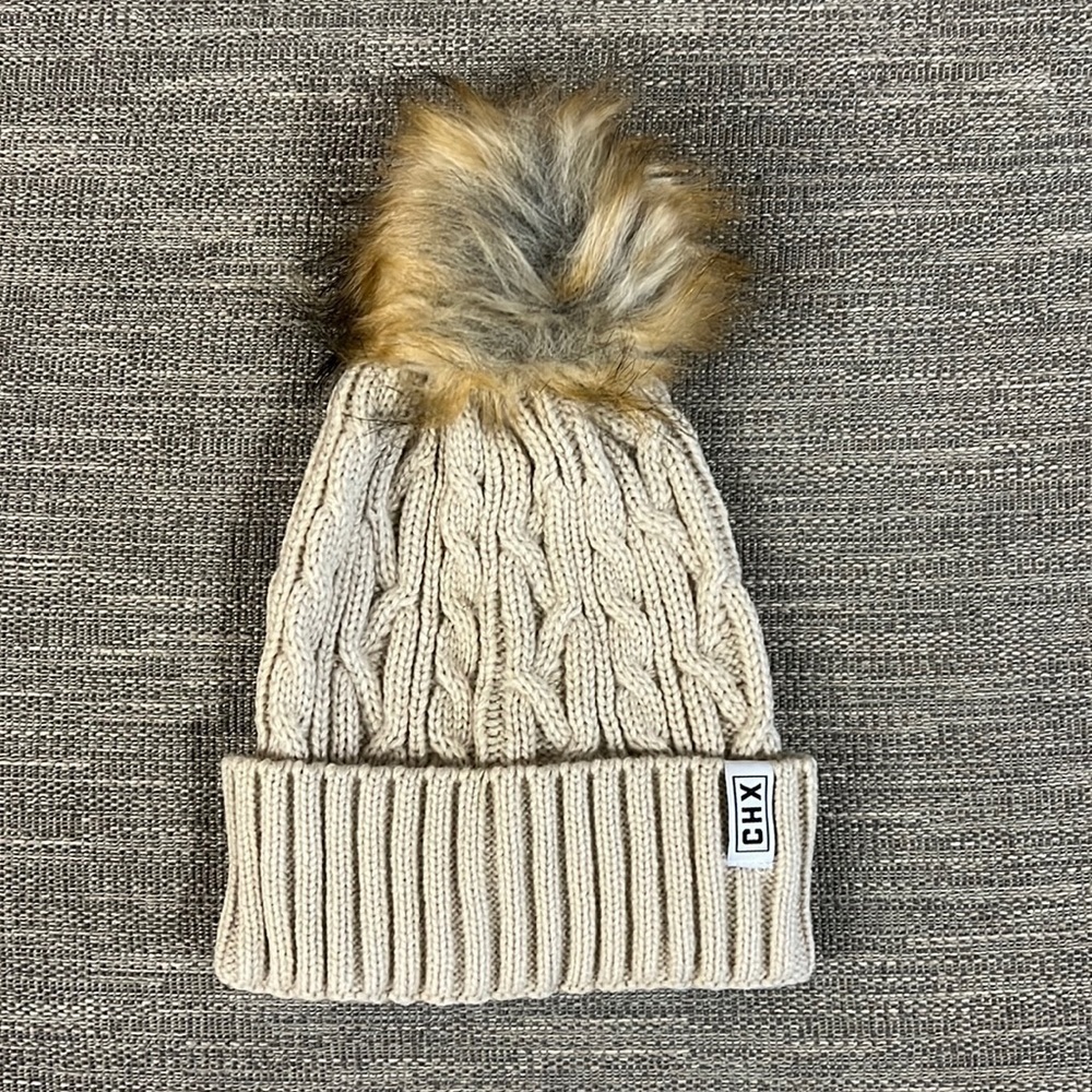 Chamonix Fur Pom Beanie